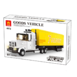 WANGE® 4972 | készségfejlesztő építőjáték | 333 db építőkocka | Csőrös kamion