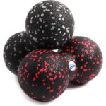 Masszírozó labda Trendy Dupla kemény fekete-kék