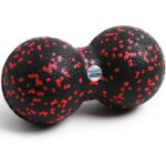Masszírozó labda Trendy Dupla kemény fekete-piros