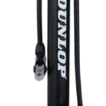 DUNLOP álló nyomásmérős kerékpár pumpa, max 11bar, Presta- Dunlop és Schrader