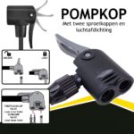 DUNLOP álló nyomásmérős kerékpár pumpa, max 11bar, Presta- Dunlop és Schrader