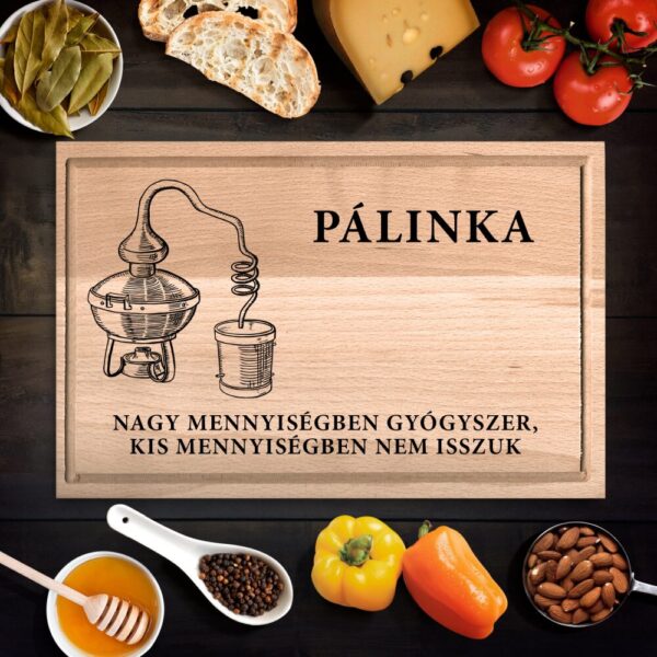 10751092_palinka_vagodeszka_no1.jpg Pálinka No.1 egyedi vágódeszka nagy