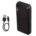 107752186_1613052700_E20-B0527B.png EMOS Powerbank 20.000 mAh, 10 W, fekete, Li-Po 3,7 V +Type-C kábel