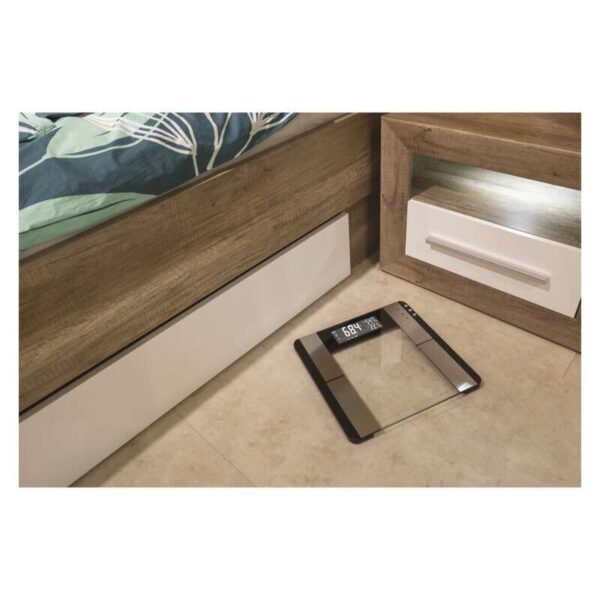 EMOS Személymérleg, üveg