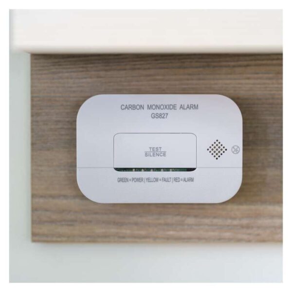 EMOS CO (Szén-monoxid) érzékelő GS827, optikai és akusztikus jelzéssel, katasztrófavédelem pozitív listás