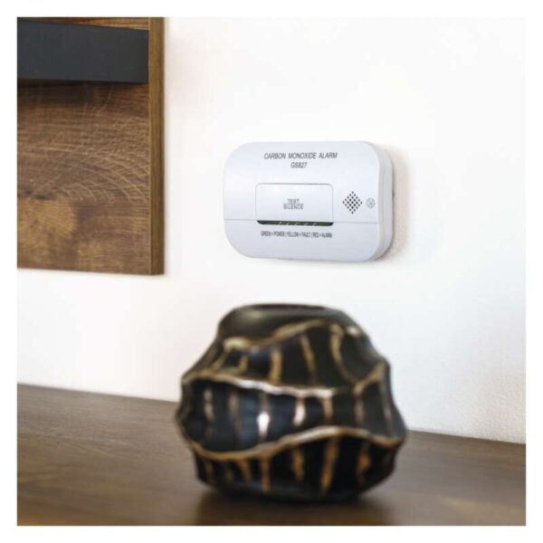 EMOS CO (Szén-monoxid) érzékelő GS827, optikai és akusztikus jelzéssel, katasztrófavédelem pozitív listás