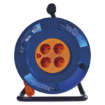 Emos kábeldob 4 aljzat 40m 1,5 mm², PVC, 230V, narancssárga
