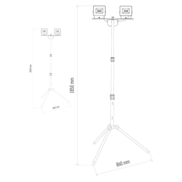 110222333_1531222120_E81-ZS2221.png Emos Hobby Slim LED reflektor hordozható 2× 1600lm + háromlábú állvány IP65