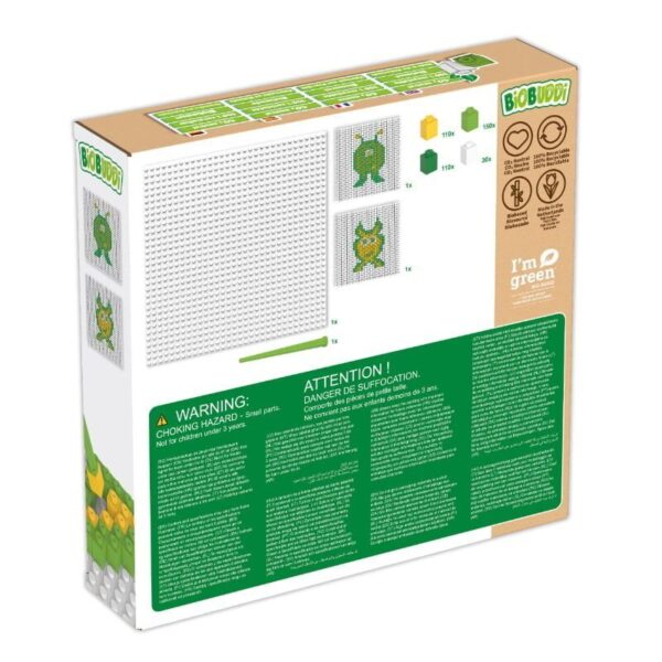 BiOBUDDi BB-2017 | készségfejlesztő bio mozaik készlet | Szörnyek
