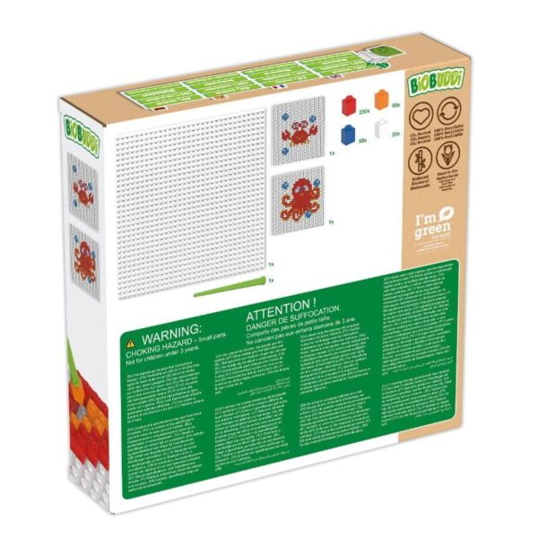 BiOBUDDi BB-2018 | készségfejlesztő bio mozaik készlet | Polip vagy rák