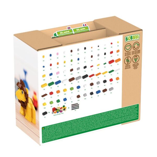 BiOBUDDi BB-2030 | készségfejlesztő bio építőjáték | Állati kaland