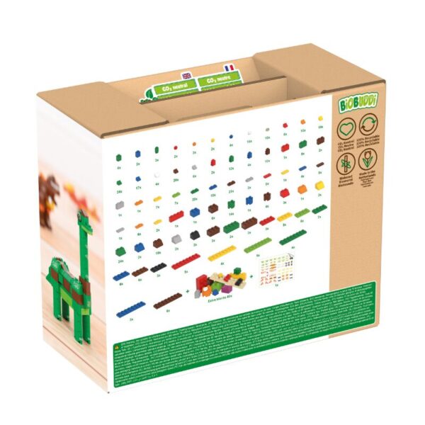 BiOBUDDi BB-2032 | készségfejlesztő bio építőjáték | Dinó világ