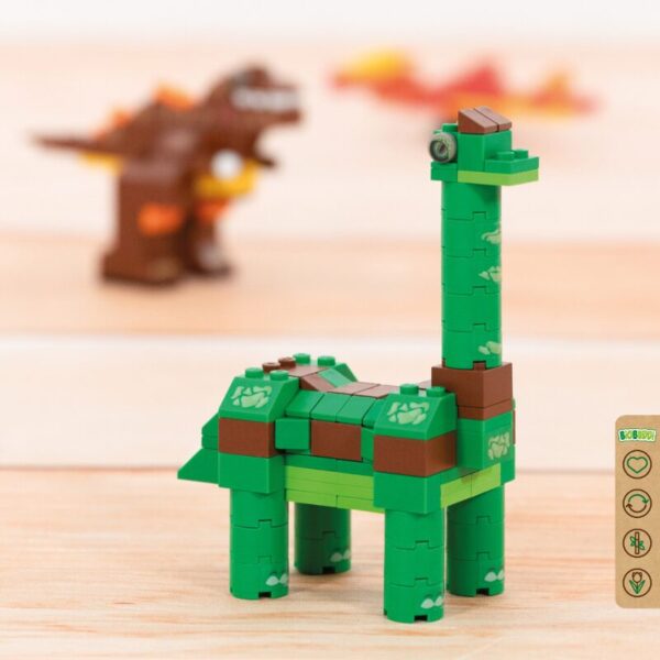 BiOBUDDi BB-2032 | készségfejlesztő bio építőjáték | Dinó világ