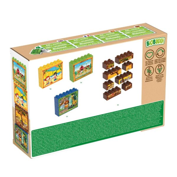 BiOBUDDi BB-0255 | készségfejlesztő bio építőjáték | Keretezd be!