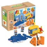 BiOBUDDi BB-0253 | készségfejlesztő bio építőjáték | Víz alatti kaland
