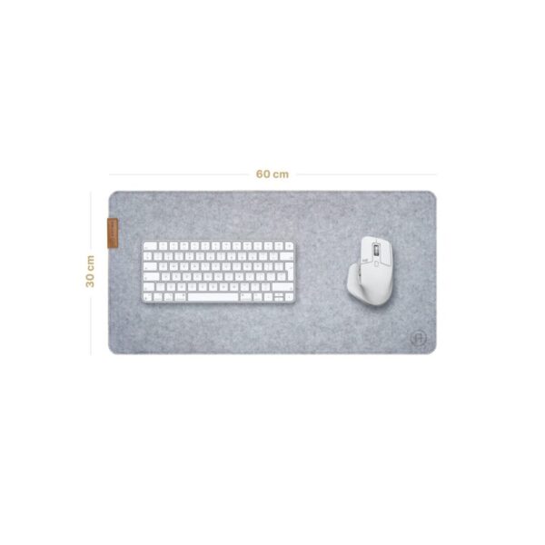Artimo Desk Mat - S (60x30cm), Világos szürke
