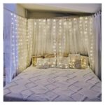 113946228_120647.jpg LED karácsonyi drop fényfüzér – fényfüggöny, 2,9x1,5 m, kültéri és beltéri, meleg fehér