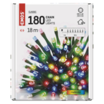 113946728_1550044003_E11-D4AM04.png LED karácsonyi fényfüzér, 18 m, kültéri és beltéri, többszínű, időzítő