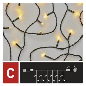 113947002_1550010004_E03-D1EW01.png Standard LED sorolható karácsonyi füzér – fényfüggöny, 1x2 m, kültéri, meleg fehér