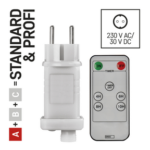 113947163_1550025000_E06-D1ZW02.png Tápegység Standard/Profi karácsonyi sorolható füzérekhez, kültéri, távírányítós