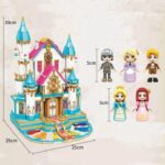 115667087_Qman-32015-2-lego-kompatibilis-epitojatek-hu.jpg QMAN® 32015 | készségfejlesztő építőjáték lányoknak | 1169 db építőkocka | Leah hercegnő hatalmas virágkastélya