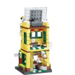 115667121_Qman-k28002-4-lego-kompatibilis-epitojatek-hu.jpg QMAN® K28002 Keeppley | készségfejlesztő építőjáték lányoknak | 310 db építőkocka | Hong Kong étterem és teázó