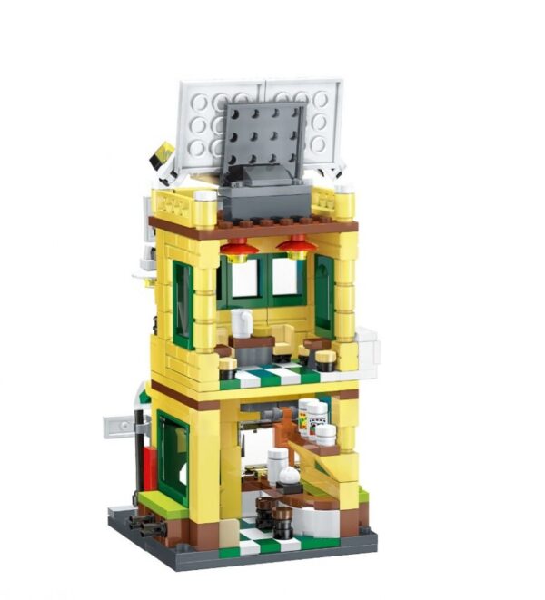 115667121_Qman-k28002-4-lego-kompatibilis-epitojatek-hu.jpg QMAN® K28002 Keeppley | készségfejlesztő építőjáték lányoknak | 310 db építőkocka | Hong Kong étterem és teázó
