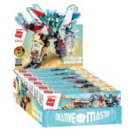 QMAN® 1412 | készségfejlesztő építőjáték | 498 db építőkocka | 6 az 1-ben Árész a szuper robot