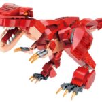 QMAN® 42106 | készségfejlesztő építőjáték | 287 db építőkocka | 3 az 1-ben Dinoszauruszok