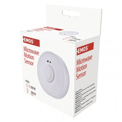 EMOS Mozgásérzékelő (MW) IP20 8m 360°