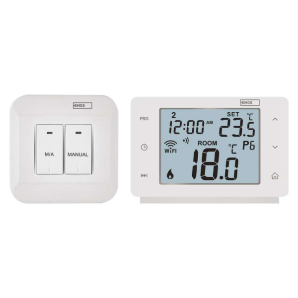 116980477_2101900001_E01-P56211.png GoSmart Programozható vezeték nélküli szobatermosztát WiFi-vel