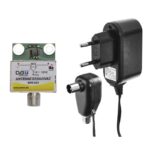 EMOS Kültéri antenna EM-025, 0–100 km, DVB-T2, DAB, LTE/4G szűrő