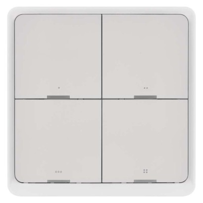 GoSmart Okos hordozható 4 funkciós szcenárió kapcsoló IP-2004ZW, ZigBee 3.0