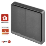 119907529_2436344.png GoSmart Okos hordozható 2 funkciós szcenárió kapcsoló IP-2002ZB, ZigBee 3.0