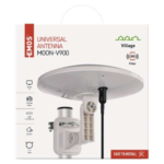 EMOS Univerzális antenna VILLAGE MOON–V900, DVB-T2, FM, DAB, LTE/4G/5G szűrő