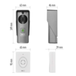 119907694_2417658.png GoSmart Vezeték nélküli video kaputelefon IP-09C wifivel
