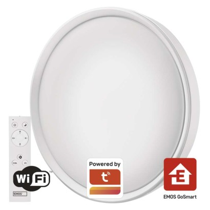 119908574_2420930.png GoSmart LED felületre szerelhető lámpatest, kör alakú, 45W, 2700 lm, állítható színhőmérséklet, dimmelhető, Wi-Fi