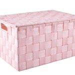 Műrattan tároló fedeles II. rózsaszín