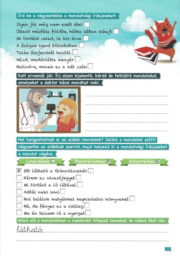 Tanoda - Gyakorlófeladatok harmadikosoknak 1.