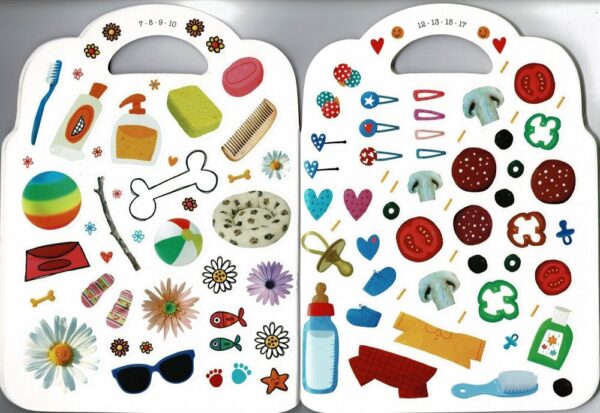 My Fun Colouring Backpack with Stickers - Girls