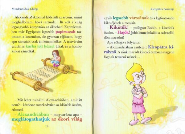 Mindentudók klubja 8. - Kleopátra bosszúja