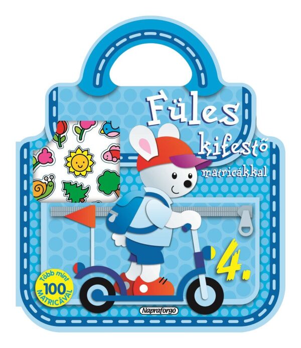 Füles kifestő matricákkal - 4. Roller