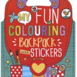 My Fun Colouring Backpack with Stickers - Girls