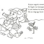 Kifestőfüzet ovisoknak - Morzsi karácsonya