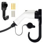 Elektromos autótoltő kábel falitartó