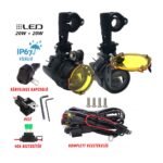 Ledes motor kiegészítő lámpa párban E CE jeles