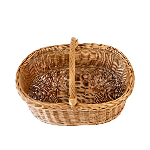 Autós kosár szövött aljra