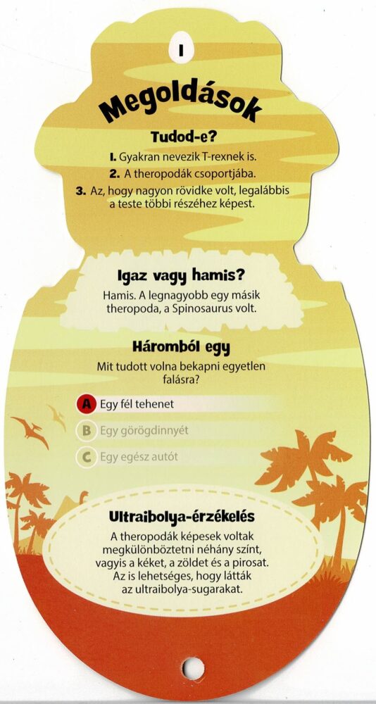 Tudod a választ? - Dinoszauruszok