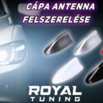 Cápa antenna fekete