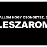 Hallom, hogy csöngetsz - vicces lábtörlő